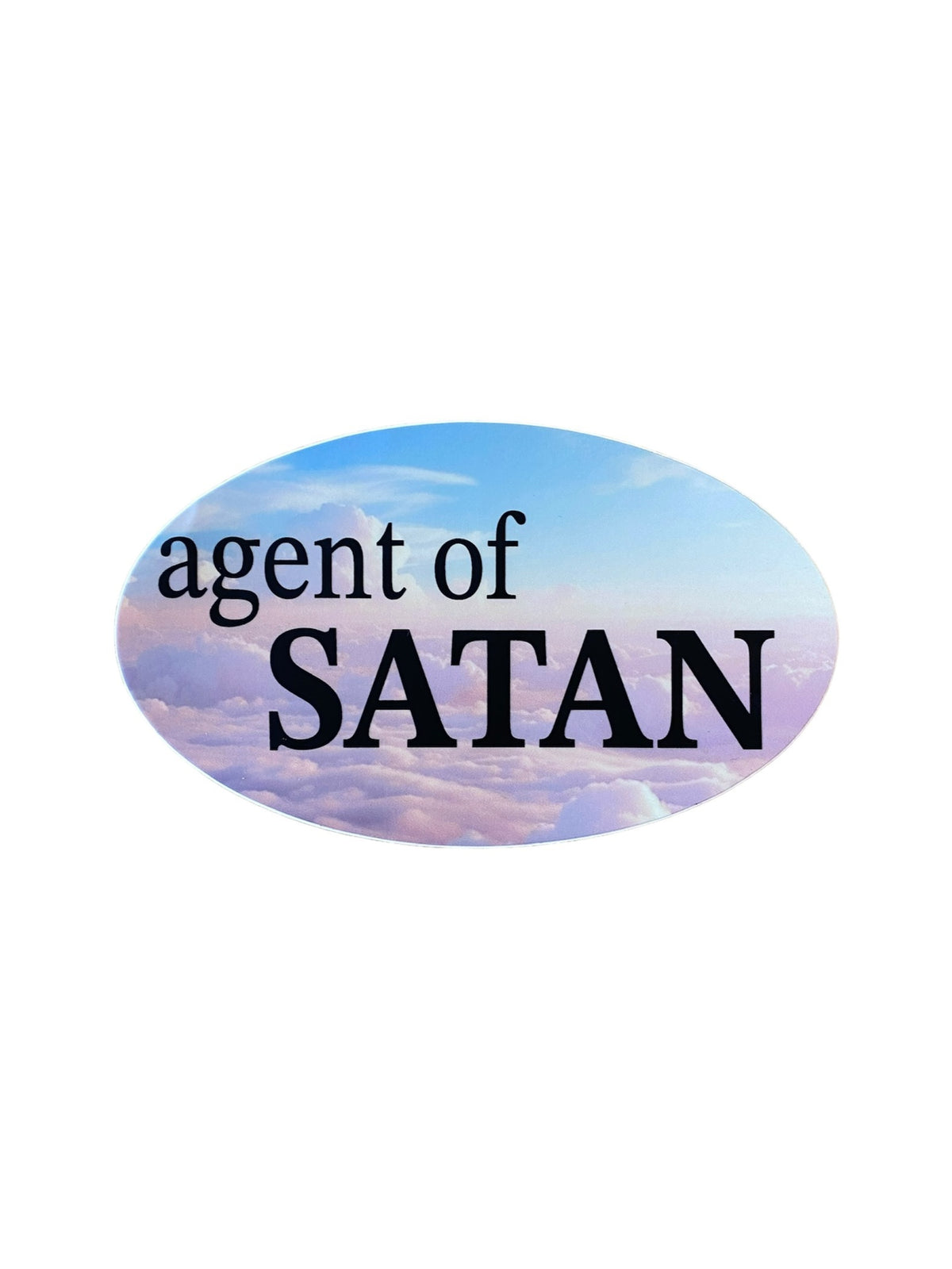 AGENT OF SATAN STICKER | CAPPS
